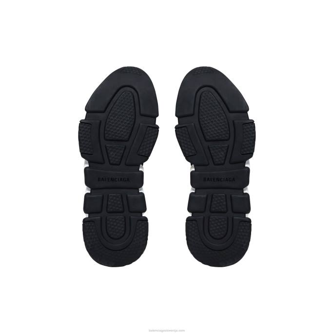 moška hitrostna reciklirana pletena mula Balenciaga Črna N4DP1247