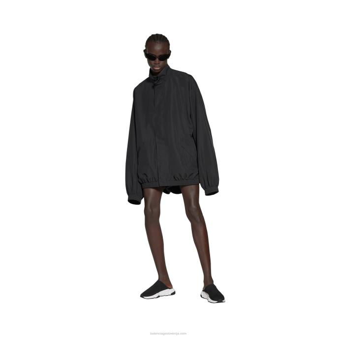 moška hitrostna reciklirana pletena mula Balenciaga Črna N4DP1247