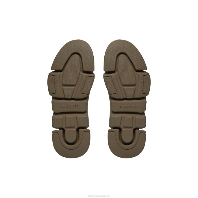 moški sandal Speed ​​2.0 iz reciklirane pletenine Balenciaga rjav N4DP1258