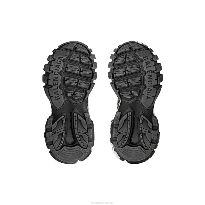 moške superge track graffiti Balenciaga Črna N4DP1189