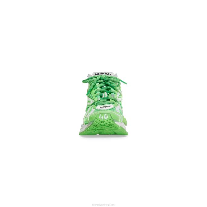 moške tekaške superge Balenciaga fluo zelena N4DP1202