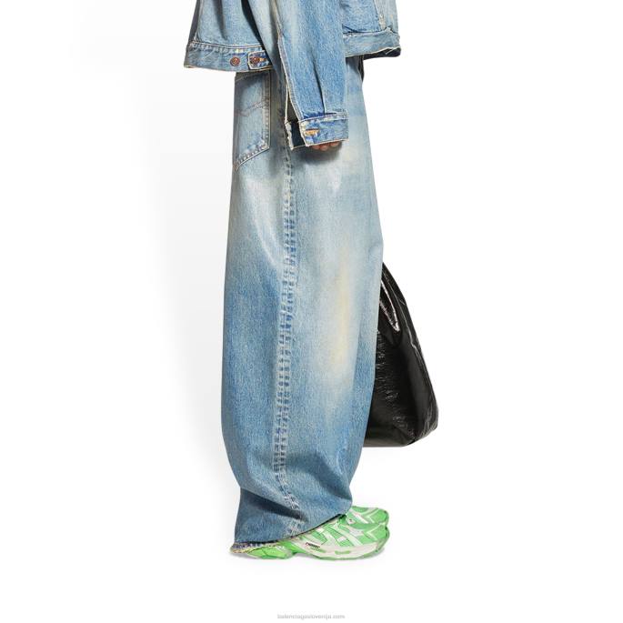 moške tekaške superge Balenciaga fluo zelena N4DP1202