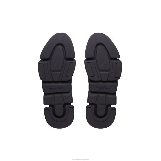 moški športni copati Speed ​​2.0 na vezalke iz recikliranih pletenin Balenciaga antracit N4DP1226