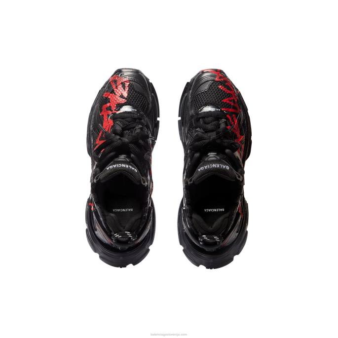 moški tekaški grafiti superge Balenciaga Črna N4DP1173