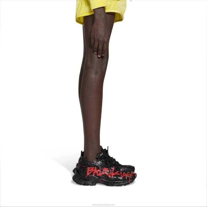 moški tekaški grafiti superge Balenciaga Črna N4DP1173