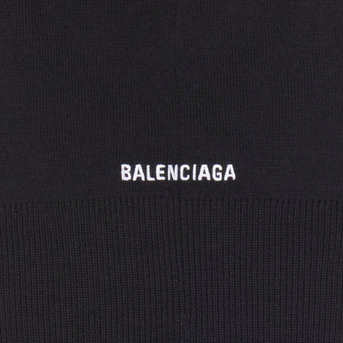 moška obrazna maska Balenciaga Črna N4DP1465