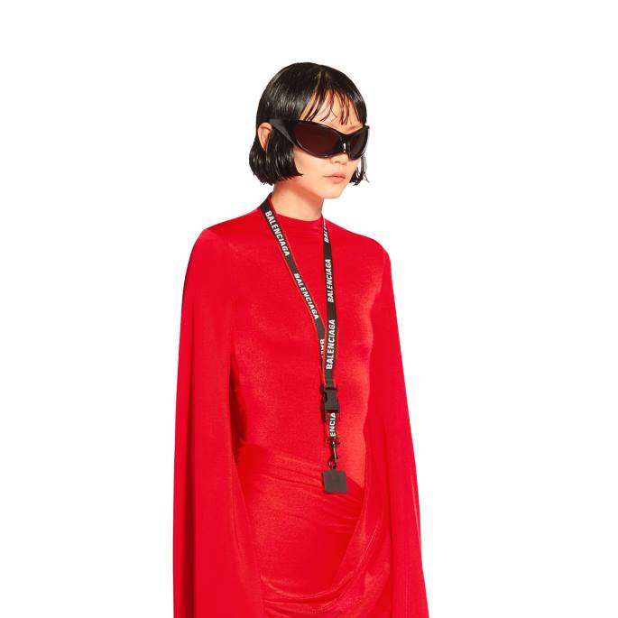 moško držalo za telefon Balenciaga Črna N4DP1477