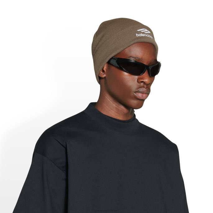 moška kapa športne ikone 3b Balenciaga rjav N4DP1424