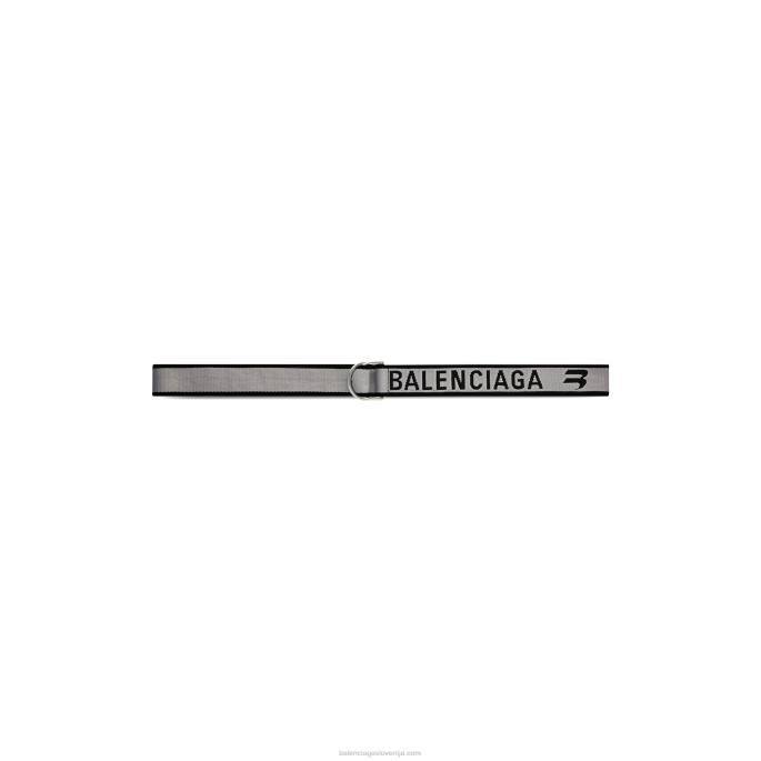 moški d ring pas Balenciaga Črna N4DP1417