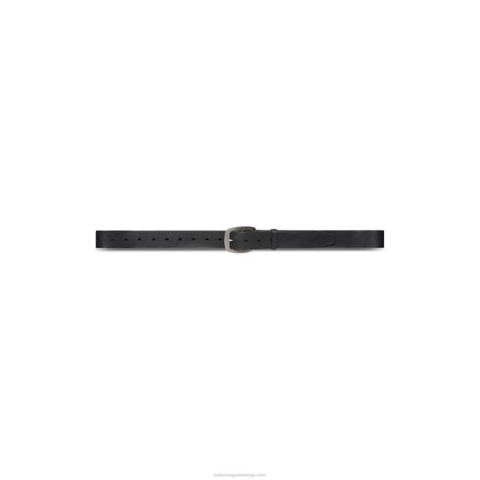 moški diskreten pas Balenciaga Črna N4DP1458