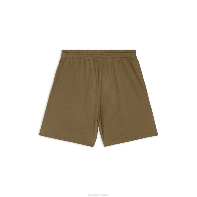 kratke hlače za ženske politične kampanje Balenciaga kaki N4DP981