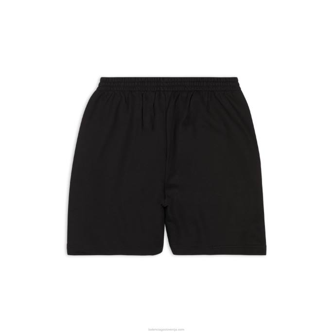 kratke hlače za moške politične kampanje Balenciaga Črna N4DP978