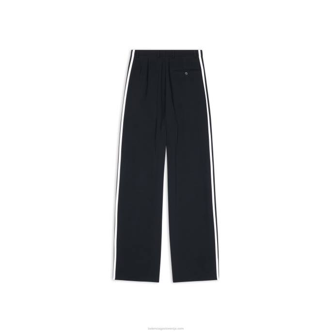 moške adidas krojene hlače Balenciaga Črna N4DP1083
