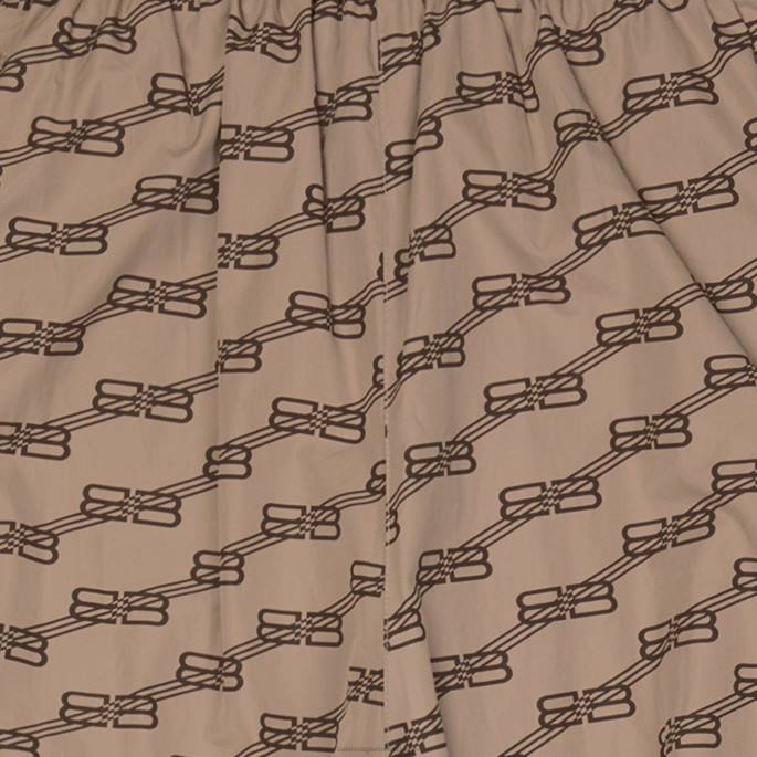 moške bb monogram hlače trenirke regular fit Balenciaga bež N4DP1138