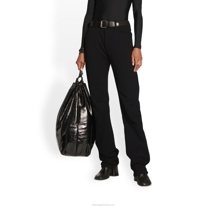 moške hlače s 5 žepi Balenciaga Črna N4DP1097