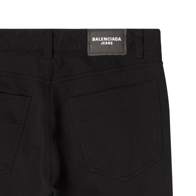 moške hlače s 5 žepi Balenciaga Črna N4DP1097