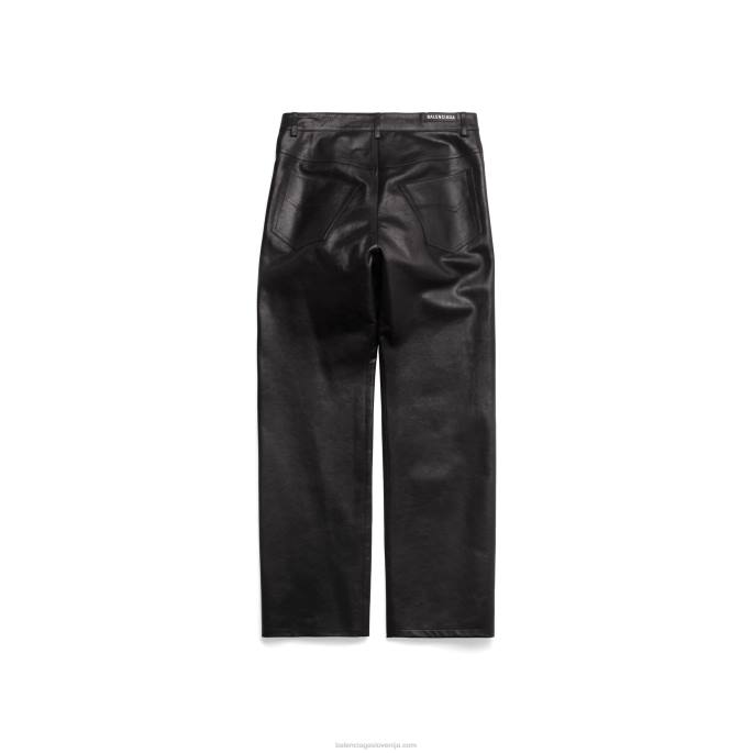 moške hlače srednjega kroja Balenciaga Črna N4DP92