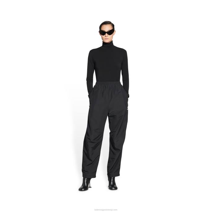 moške hlače trenirke 3b sports icon majhnega kroja Balenciaga Črna N4DP973