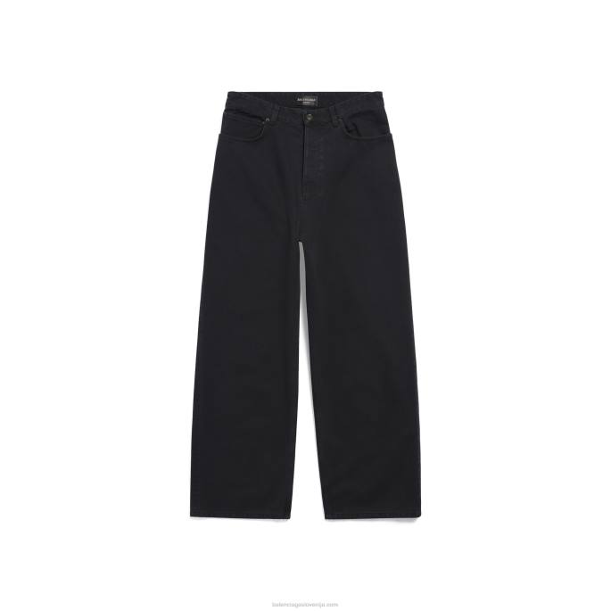 moške široke hlače Balenciaga kaki N4DP60