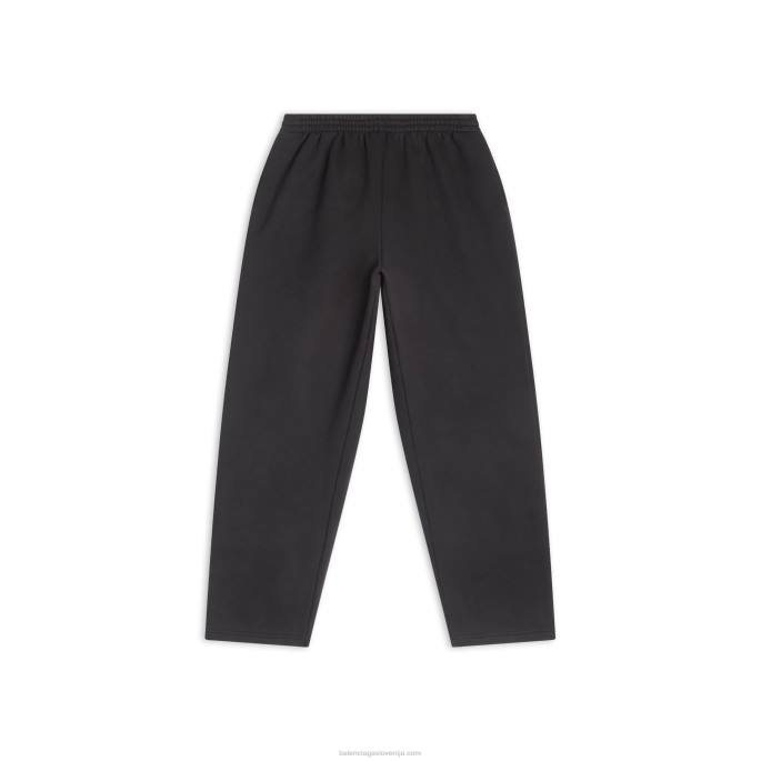 moške široke jogging hlače Balenciaga Črna N4DP1126