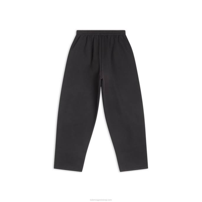 moške široke jogging hlače Balenciaga Črna N4DP1126