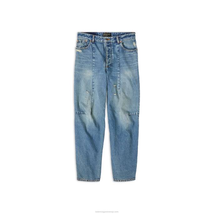 moške kolesarske hlače za pikado Balenciaga modra N4DP1118