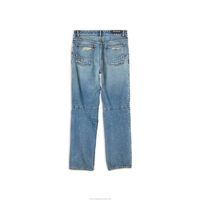 moške kolesarske hlače za pikado Balenciaga modra N4DP1118