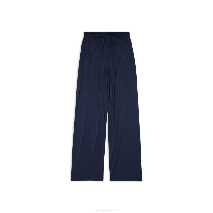 moške trenirke Balenciaga mornarsko modra N4DP1075