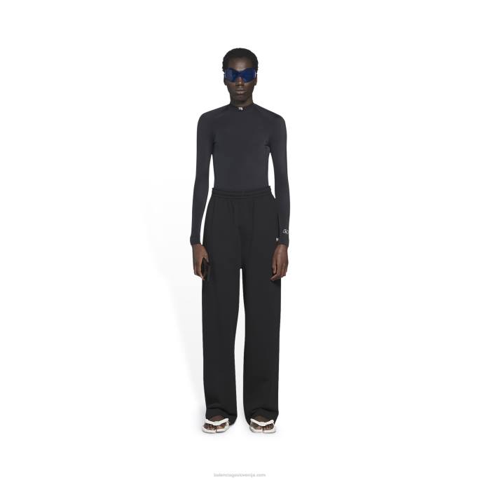 tekaške hlače za moške politične kampanje Balenciaga Črna N4DP986