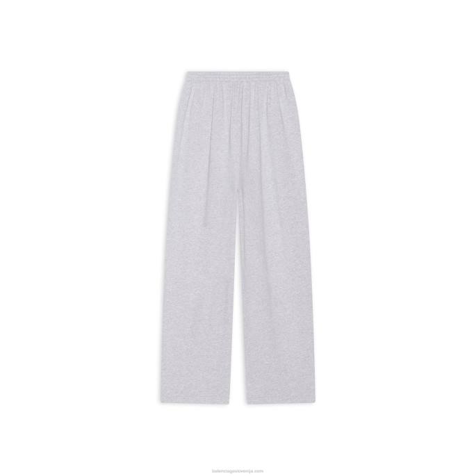 tekaške hlače za moške politične kampanje Balenciaga siva N4DP983