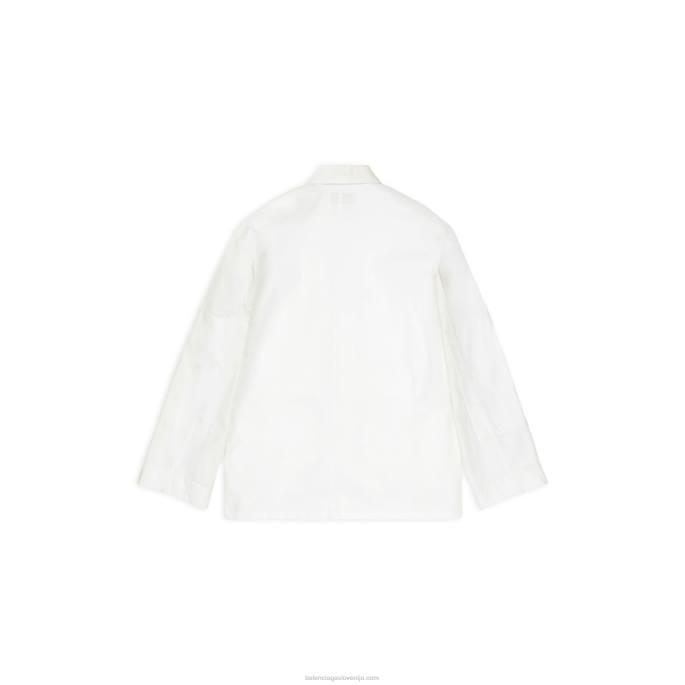 moška kargo jakna Balenciaga bela N4DP1145