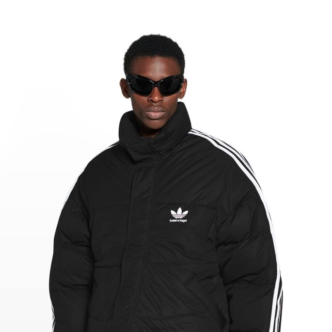 moška puhovka adidas Balenciaga Črna N4DP1080