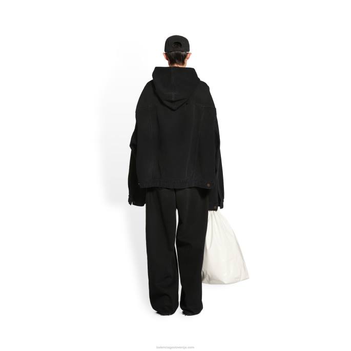 moški puloverji Balenciaga Črna N4DP1116