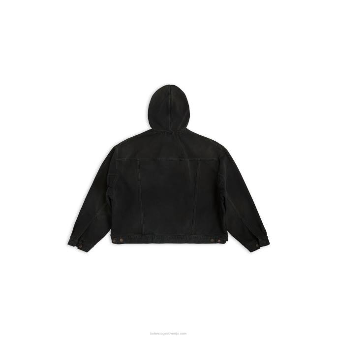 moški puloverji Balenciaga Črna N4DP1116