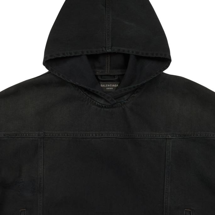 moški puloverji Balenciaga Črna N4DP1116