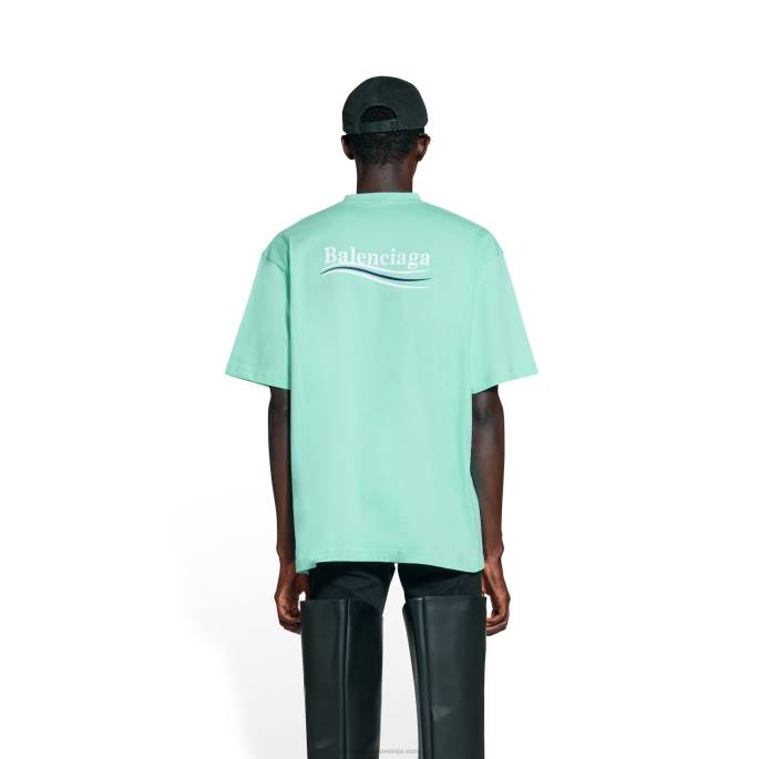 moška majica za politično kampanjo velikega kroja Balenciaga kovnica N4DP918