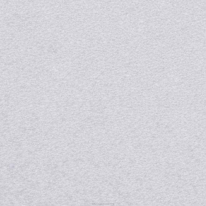 moška majica za politično kampanjo velikega kroja Balenciaga siva N4DP917