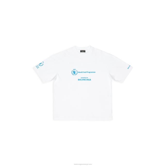 moška wfp majica srednjega kroja Balenciaga bela N4DP995