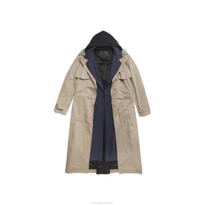 moški Pariz vsi v jarku Balenciaga safirno modra N4DP73