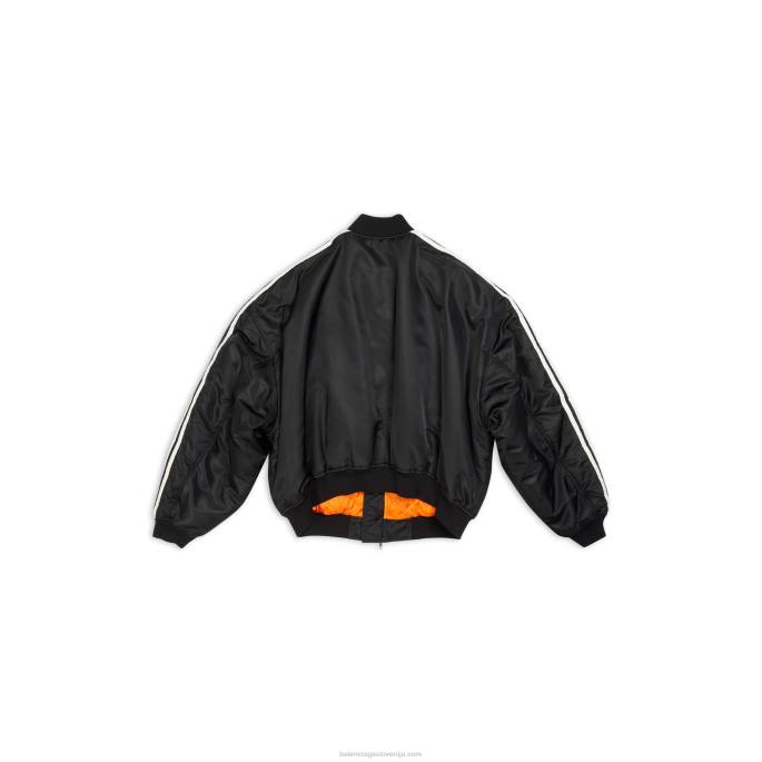 moški adidas bomber Balenciaga Črna N4DP1082
