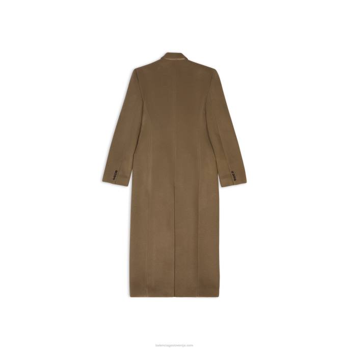 moški plašč peščene ure Balenciaga temno bež N4DP1066