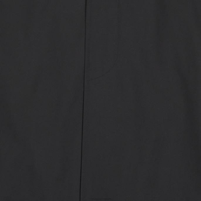 moški raglan plašč Balenciaga Črna N4DP1070