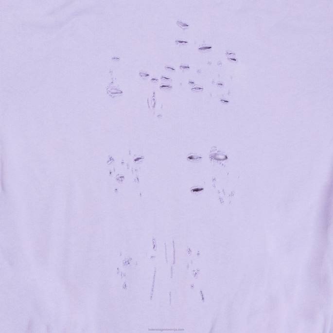 moške kape uničen pulover s kapuco Balenciaga vijolična N4DP962