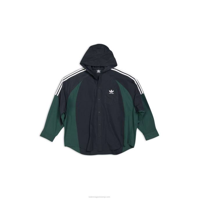 moška adidas majica s kapuco Balenciaga Črna N4DP1085
