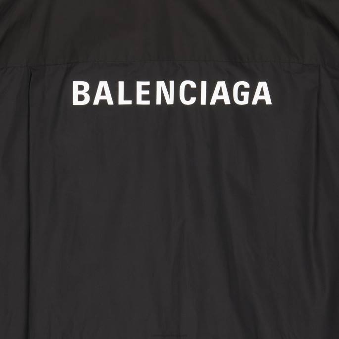 moška srajca oversized Balenciaga Črna N4DP1073