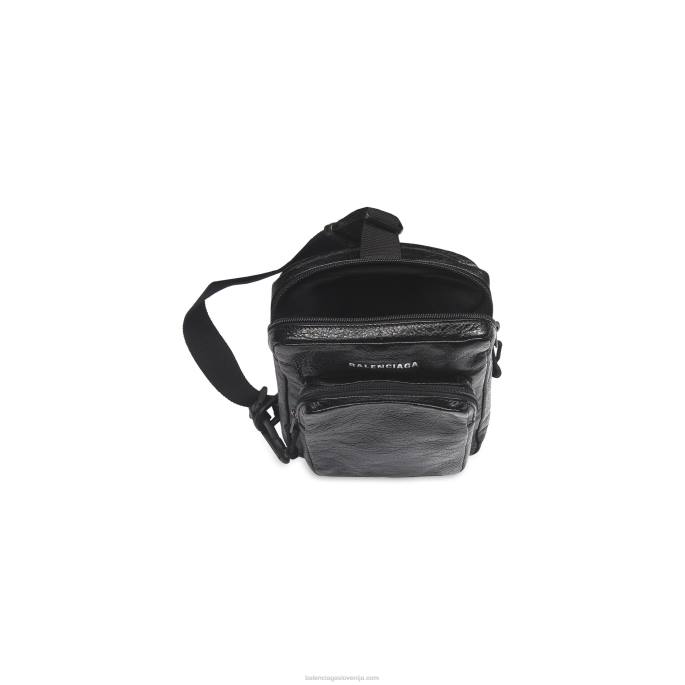 men explorer crossbody messenger Balenciaga Črna N4DP1313