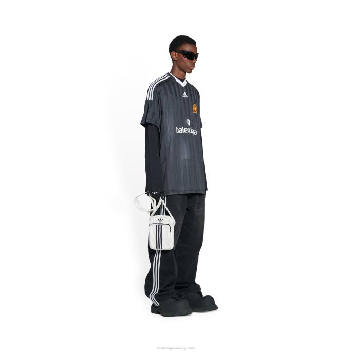 moška adidas majhna torbica za čez ramo Balenciaga bela N4DP1274