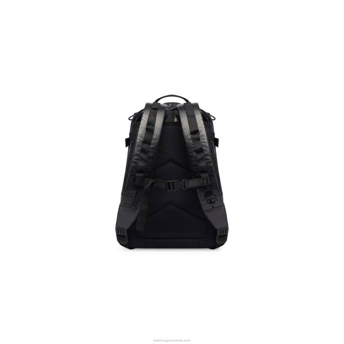 moški vojaški majhen nahrbtnik Balenciaga Črna N4DP1319