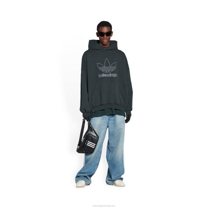 moški adidas pasni torbica Balenciaga Črna N4DP1296