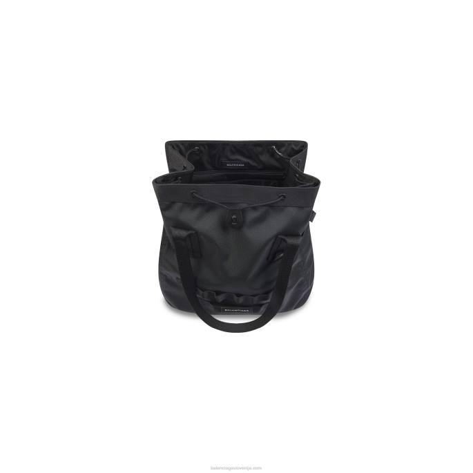 moška vojaška srednje torba Balenciaga Črna N4DP1339
